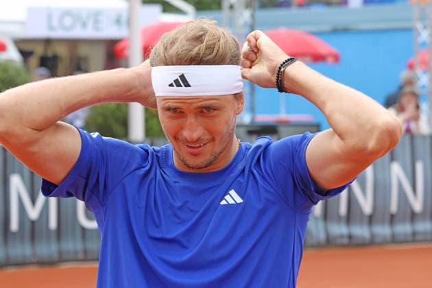Alexander Zverev (GER) beim Training, Tennis BMW Open 2024 15.04.2004 München FOTO: Mladen Lackovic LakoPress