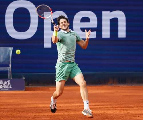 15.04.2024, BMW Open 2024, MTTC Iphitos Muenchen, Tennis, Muenchen, im Bild: Dominic Thiem (AUT)