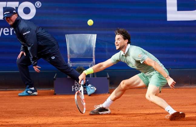 15.04.2024, BMW Open 2024, MTTC Iphitos Muenchen, Tennis, Muenchen, im Bild: Dominic Thiem (AUT)