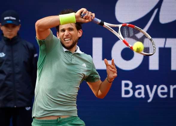 Dominic Thiem (AUT) Tennis - BMW Open 2024 - ATP, Tennis Herren - MTTC Iphitos - Munich - - Germany - 15 April 2024. Copyright: xJuergenxHasenkopfx