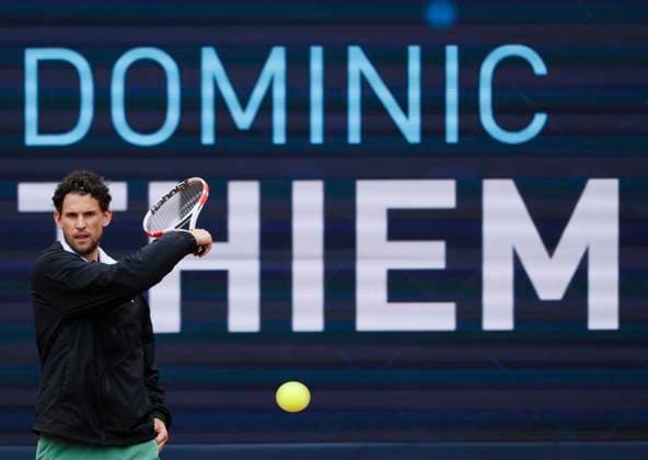 15.04.2024, BMW Open 2024, MTTC Iphitos Muenchen, Tennis, Muenchen, im Bild: Dominic Thiem (AUT)