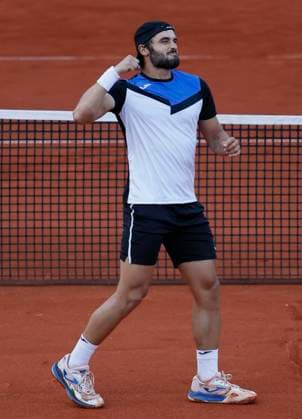 15.04.2024, BMW Open 2024, MTTC Iphitos Muenchen, Tennis, Muenchen, im Bild: Alejandro Moro Canas (SPA) Sieger vs Dominic Thiem (AUT)