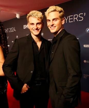 15.04.2024, Player s Night BMW Open 2024, MTTC Iphitos Muenchen, Tennis, Muenchen, im Bild: Zwillinge Brueder Cidic