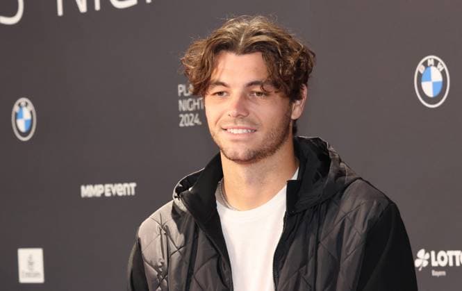 Taylor Fritz (USA) Portraet, Portrait, Tennis Players Night BMW Open 2024 Red Carpet-Event 16.04.2024 FOTO: Mladen Lackovic LakoPress
