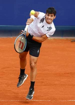 Christian Garin Tennis - BMW Open 2024 - ATP, Tennis Herren - MTTC Iphitos - Munich - - Germany - 16 April 2024. Copyright: xJuergenxHasenkopfx