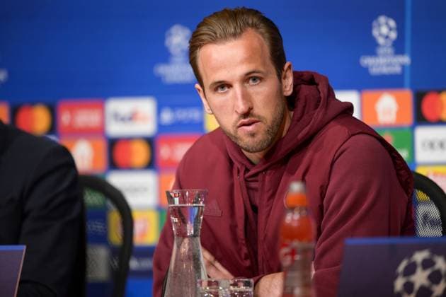 Fußball, UEFA Championsleague, 20240416, Pressekonferenz FC Bayern München - FC Arsenal. Im Bild Harry KANE (FC Bayern München, 9). München Allianz Arena Bayern Deutschland Copyright: Passion2Press MarkusxFischerx