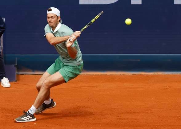 Maximilian Marterer (GER) Tennis - BMW Open 2024 - ATP, Tennis Herren - MTTC Iphitos - Munich - - Germany - 16 April 2024. Copyright: xJuergenxHasenkopfx