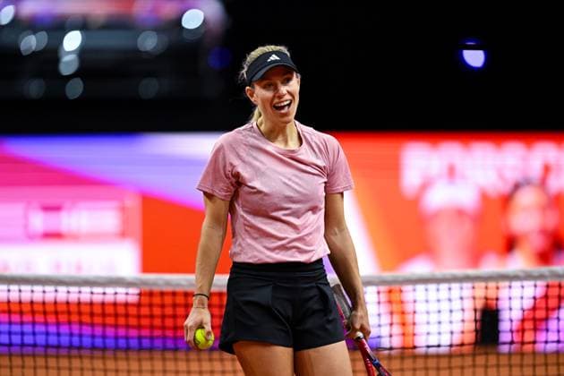 Porsche Tennis Grand Prix 2024 in Stuttgart, 16.04.2024 Angelique Kerber (GER) Porsche Tennis Grand Prix 2024