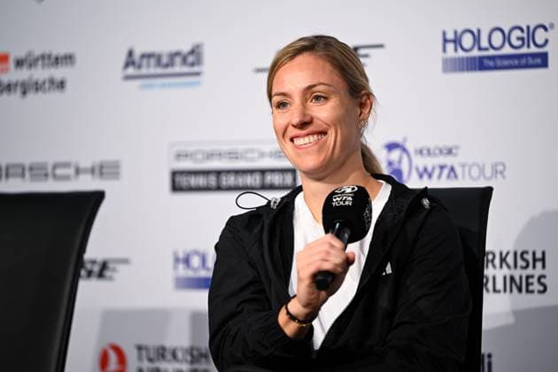 Porsche Tennis Grand Prix 2024 in Stuttgart, 16.04.2024 Angelique Kerber (GER) Porsche Tennis Grand Prix 2024