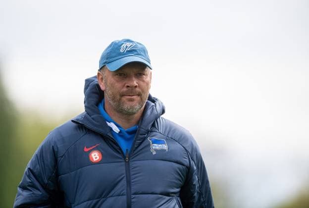 Fussball, Herren, Saison 2023 24, 2. Bundesliga, Hertha BSC, Training, Trainer Pal Dardai (Hertha BSC), 16.04. 2024,