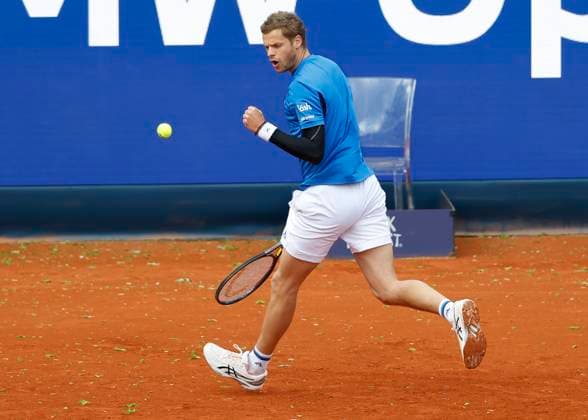 Yannick Hanfmann (GER) macht die Faust und jubelt,Jubel,Freude,Emotion Copyright: xJuergenxHasenkopfx