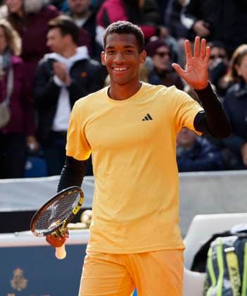 15.04.2024, BMW Open 2024, MTTC Iphitos Muenchen, Tennis, Muenchen, im Bild: Felix Auger Aliassime (CAN) Sieger vs Maximilian Marterer (GER)
