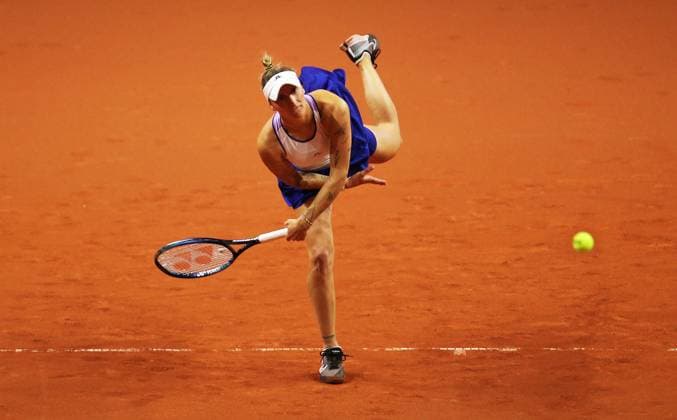 16.04.2024, Deutschland, Stuttgart, Porsche Tennis Grand Prix 2024, Marketa Vondrousova CZE