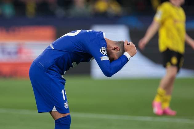 16.04.2024, Fussball, Saison 2023 2024, UEFA Champions League, UCL, Viertelfinale, Runde 2, Rueckspiel, Borussia Dortmund - Atletico Madrid, Alvaro Morata (Atletico Madrid) ärgert sich, Dortmund Signal Iduna Park NRW Deutschland xRHR-FOTO DEx Copyright: DennisxEwert RHR-FOTOx RHR-FOTO DE