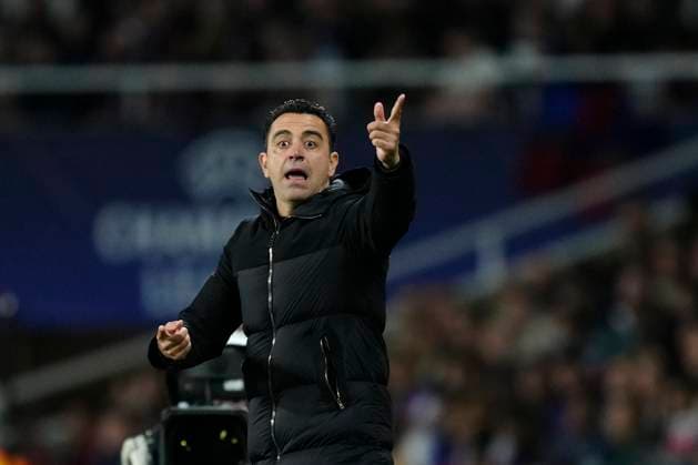 FC Barcelona, Barca v Paris Saint-Germain: Quarter-final Second Leg - UEFA Champions League 2023 24 Xavi Hernandez head coach of Barcelona gives instructions during the UEFA Champions League quarter-final second leg match between FC Barcelona and Paris Saint-Germain at Estadi Olimpic Lluis Companys on April 16, 2024 in Barcelona, Spain. Barcelona Spain  Copyright: xJosexBretonx originalFilename:breton-fcbarcel240416_npFi4.jpg
