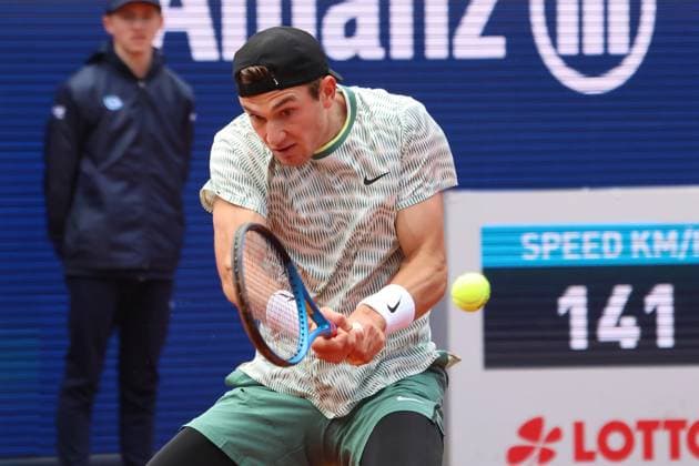 Jack Draper (GBR) Tennis BMW Open 2024 17.04.2004 München FOTO: Mladen Lackovic LakoPress