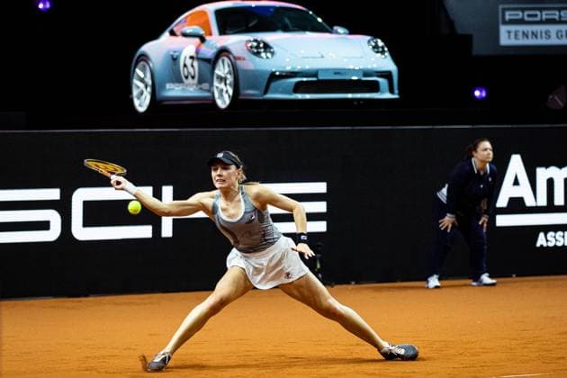 Ekaterina Alexandrova (RUS) Ekaterina Alexandrova (RUS) vs Ons Jabeur (TUN) GER Porsche Tennis Grand Prix GP Stuttgart 2024, Porsche-Arena, 17.04.2024 GER Porsche Tennis Grand Prix GP Stuttgart 2024 Porsche-Arena, 17.04.2024 Stuttgart Copyright: xEibner-Pressefoto RogerxBuerkex EP