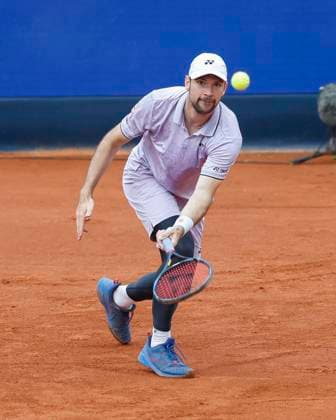 Jurij Rodionov (AUT) Tennis - BMW Open 2024 - ATP, Tennis Herren - MTTC Iphitos - Munich - - Germany - 17 April 2024. Copyright: xJuergenxHasenkopfx