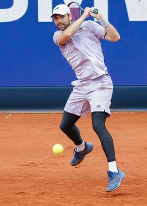 Jurij Rodionov (AUT) Tennis - BMW Open 2024 - ATP, Tennis Herren - MTTC Iphitos - Munich - - Germany - 17 April 2024. Copyright: xJuergenxHasenkopfx