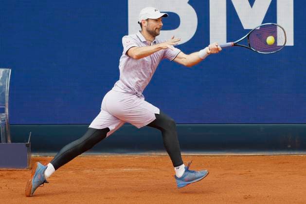 Jurij Rodionov (AUT) Tennis - BMW Open 2024 - ATP, Tennis Herren - MTTC Iphitos - Munich - - Germany - 17 April 2024. Copyright: xJuergenxHasenkopfx
