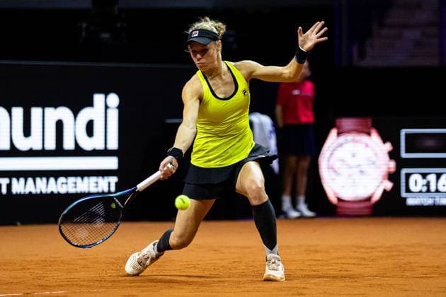 Laura Siegemund (GER) Marta Kostyuk (UKR) vs Laura Siegemund (GER) GER Porsche Tennis Grand Prix GP Stuttgart 2024, Porsche-Arena, 17.04.2024 GER Porsche Tennis Grand Prix GP Stuttgart 2024 Porsche-Arena, 17.04.2024 Stuttgart Copyright: xEibner-Pressefoto RogerxBuerkex EP