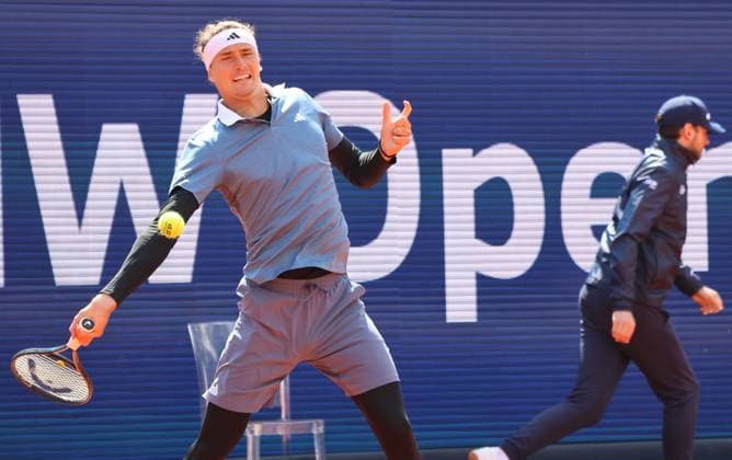 Alexander Zverev (GER) Tennis BMW Open 2024 17.04.2004 München FOTO: Mladen Lackovic LakoPress