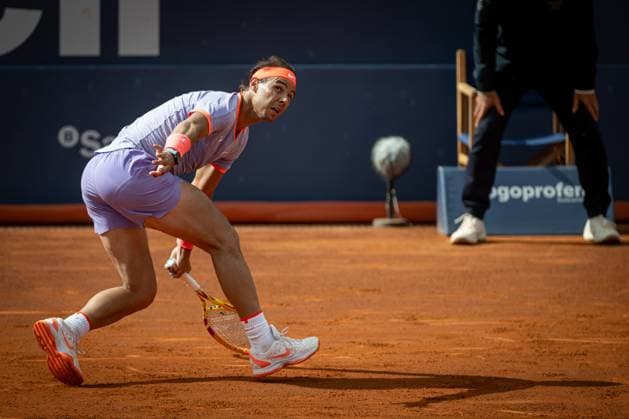 Rafael Nada (Spain) during a second round ATP, Tennis Herren 500 Barcelona Open Banc Sabadell 2024 match at Real Club de Tenis de Barcelona, in Barcelona, Spain on April 17, 2024. (Photo Felipe Mondino) Copyright: x@FELIPExMONDINOx