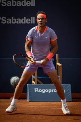 during a second round ATP, Tennis Herren 500 Barcelona Open Banc Sabadell 2024 match at Real Club de Tenis de Barcelona, in Barcelona, Spain on April 17, 2024. (Photo Felipe Mondino) Copyright: x@FELIPExMONDINOx
