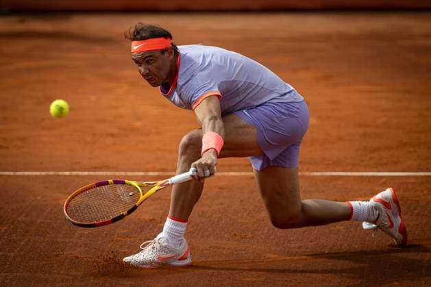 Rafael Nada (Spain) during a second round ATP, Tennis Herren 500 Barcelona Open Banc Sabadell 2024 match at Real Club de Tenis de Barcelona, in Barcelona, Spain on April 17, 2024. (Photo Felipe Mondino) Copyright: x@FELIPExMONDINOx