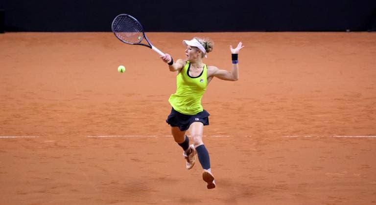 17.04.24 Porsche Tennis Grand Prix Deutschland, Stuttgart, 17.04.2024, Tennis, Porsche Tennis Grand Prix 2024 Stuttgart: Laura Siegemund.