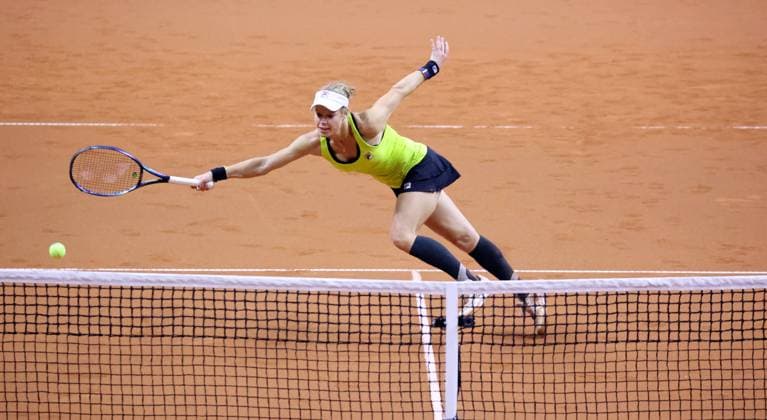 17.04.24 Porsche Tennis Grand Prix Deutschland, Stuttgart, 17.04.2024, Tennis, Porsche Tennis Grand Prix 2024 Stuttgart: Laura Siegemund.