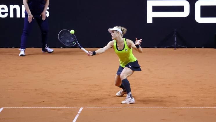 17.04.24 Porsche Tennis Grand Prix Deutschland, Stuttgart, 17.04.2024, Tennis, Porsche Tennis Grand Prix 2024 Stuttgart: Laura Siegemund.