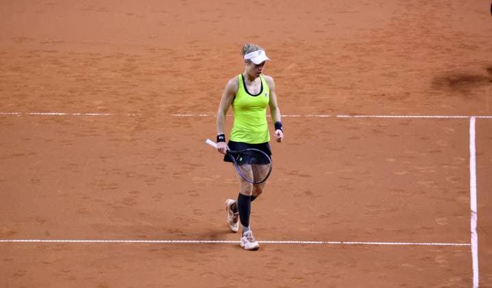 17.04.24 Porsche Tennis Grand Prix Deutschland, Stuttgart, 17.04.2024, Tennis, Porsche Tennis Grand Prix 2024 Stuttgart: Laura Siegemund.