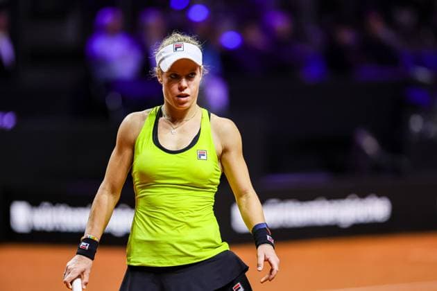 Laura Siegemund (GER) Marta Kostyuk (UKR) vs Laura Siegemund (GER) GER Porsche Tennis Grand Prix GP Stuttgart 2024, Porsche-Arena, 17.04.2024 GER Porsche Tennis Grand Prix GP Stuttgart 2024 Porsche-Arena, 17.04.2024 Stuttgart Copyright: xEibner-Pressefoto RogerxBuerkex EP