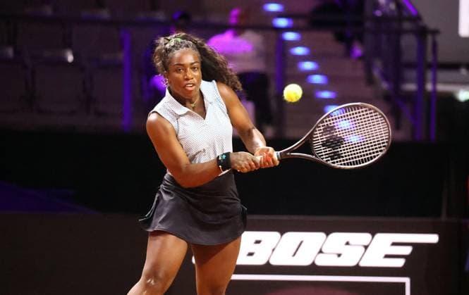 17.04.24 Porsche Tennis Grand Prix Deutschland, Stuttgart, 17.04.2024, Tennis, Porsche Tennis Grand Prix 2024 Stuttgart: Sachia Vickery.