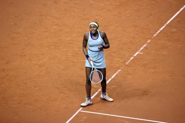 17.04.24 Porsche Tennis Grand Prix Deutschland, Stuttgart, 17.04.2024, Tennis, Porsche Tennis Grand Prix 2024 Stuttgart: Coco Gauff.