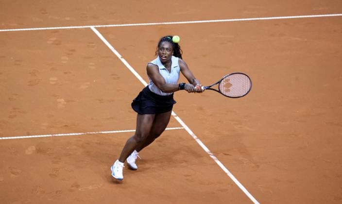 17.04.24 Porsche Tennis Grand Prix Deutschland, Stuttgart, 17.04.2024, Tennis, Porsche Tennis Grand Prix 2024 Stuttgart: Sachia Vickery.