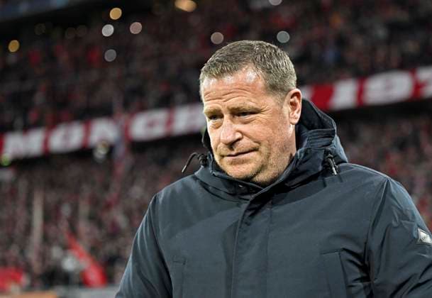 17.04.2024, Fussball UEFA Championsleague 2023 2024: Viertelfinale, FC Bayern München - FC Arsenal London, in der Allianz-Arena München. Vorstand Max Eberl (Bayern München)