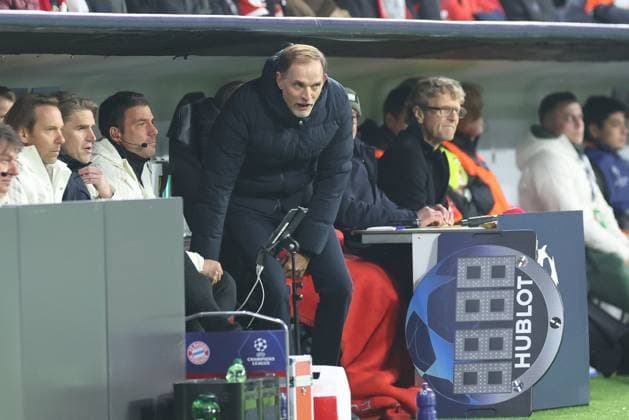Chef-Trainer Thomas Tuchel (FC Bayern Muenchen), FC Bayern Muenchen vs. FC Arsenal, Champions League, Fussball, Viertelfinale, Rueckspiel, 17.04.2024 Muenchen Bayern Deutschland