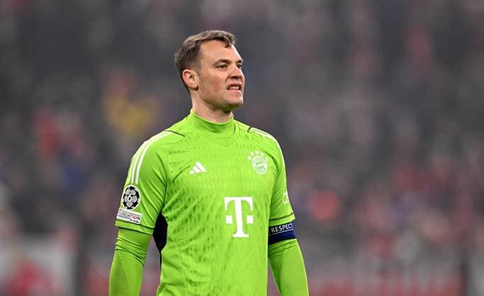FUSSBALL CHAMPIONS LEAGUE SAISON 2023 2024 Viertelfinale Rueckspiel FC Bayern Muenchen - FC Arsenal London 17.04.2024 Torwart Manuel Neuer (FC Bayern Muenchen)