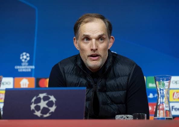 Fussball, Herren, Saison 2023 2024, Champions League (Viertelfinale, Rückspiel), FC Bayern München - Arsenal London, Trainer Thomas Tuchel (Bayern München), 17.04.2024, Copyright: xMatthiasxKochx