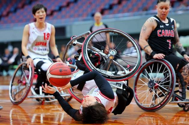 Bilder des Jahres 2024, Sport 04 April Sport Themen der Woche KW16 Sport Bilder des Tages Mayo Hagino (JPN), APRIL 17, 2024 - Wheelchair Basketball : 2024 IWBF Women s Repechage Tournament for Paris 2024 Paralympic Games, Preliminary round match between Japan and Canada at Asue Arena Osaka in Osaka, Japan. Noxthirdxpartyxsales  (250471902)