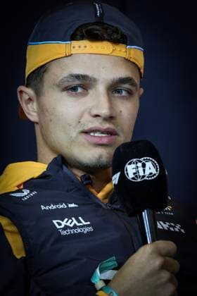 NORRIS Lando (gbr), McLaren F1 Team MCL38, portrait press conference, PK, Pressekonferenz during the Formula 1 Lenovo Chinese Grand Prix 2024, 5th round of the 2024 Formula One World Championship, WM, Weltmeisterschaft from April 19 to 21, 2024 on the Shanghai International Circuit, in Shanghai, China - F1 - CHINESE GRAND PRIX 2024 DPPI Panoramic 00673