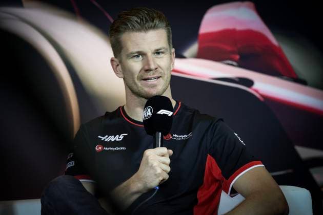 HULKENBERG Nico (ger), Haas F1 Team VF-24 Ferrari, portrait press conference, PK, Pressekonferenz during the Formula 1 Lenovo Chinese Grand Prix 2024, 5th round of the 2024 Formula One World Championship, WM, Weltmeisterschaft from April 19 to 21, 2024 on the Shanghai International Circuit, in Shanghai, China - F1 - CHINESE GRAND PRIX 2024 DPPI Panoramic 00539