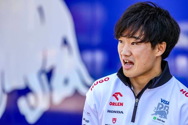 TSUNODA Yuki (jap), Visa Cash App RB F1 Team VCARB 01, portrait during the Formula 1 Lenovo Chinese Grand Prix 2024, 5th round of the 2024 Formula One World Championship, WM, Weltmeisterschaft from April 19 to 21, 2024 on the Shanghai International Circuit, in Shanghai, China - F1 - CHINESE GRAND PRIX 2024 DPPI Panoramic  00188