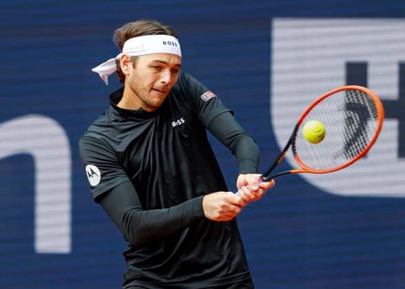 Taylor Fritz Tennis - BMW Open 2024 - ATP, Tennis Herren - MTTC Iphitos - Munich - - Germany - 18 April 2024. Copyright: xJuergenxHasenkopfx