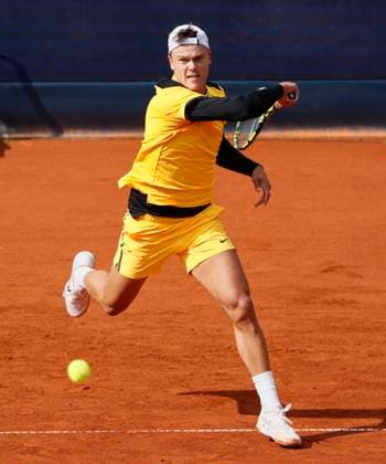 18.04.2024, BMW Open 2024, MTTC Iphitos Muenchen , Tennis, im Bild: Holger Rune (DEN)