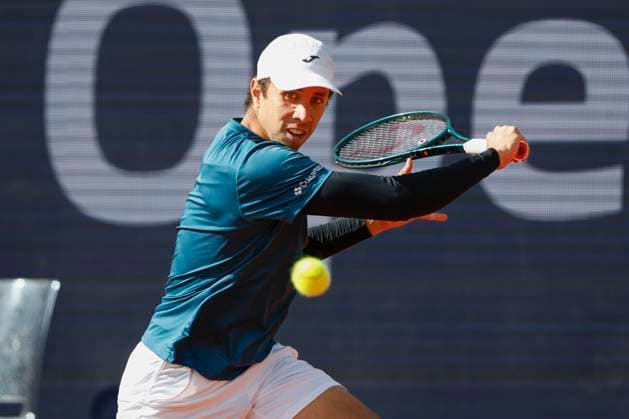 Daniel Elahi Galan Tennis - BMW Open 2024 - ATP, Tennis Herren - MTTC Iphitos - Munich - - Germany - 18 April 2024. Copyright: xJuergenxHasenkopfx