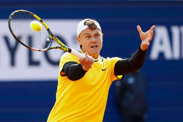 Holger Rune Tennis - BMW Open 2024 - ATP, Tennis Herren - MTTC Iphitos - Munich - - Germany - 18 April 2024. Copyright: xJuergenxHasenkopfx