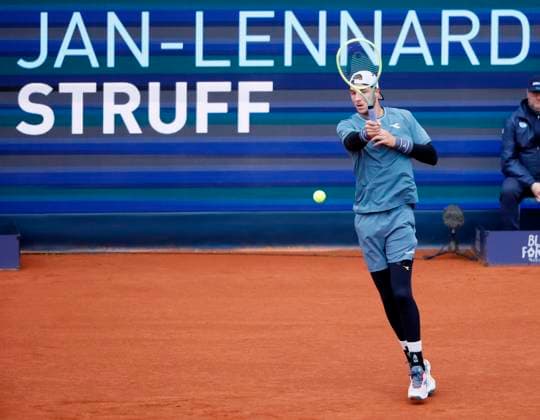 18.04.2024, BMW Open 2024, MTTC Iphitos Muenchen , Tennis, im Bild: Jan Lennard Struff (GER)
